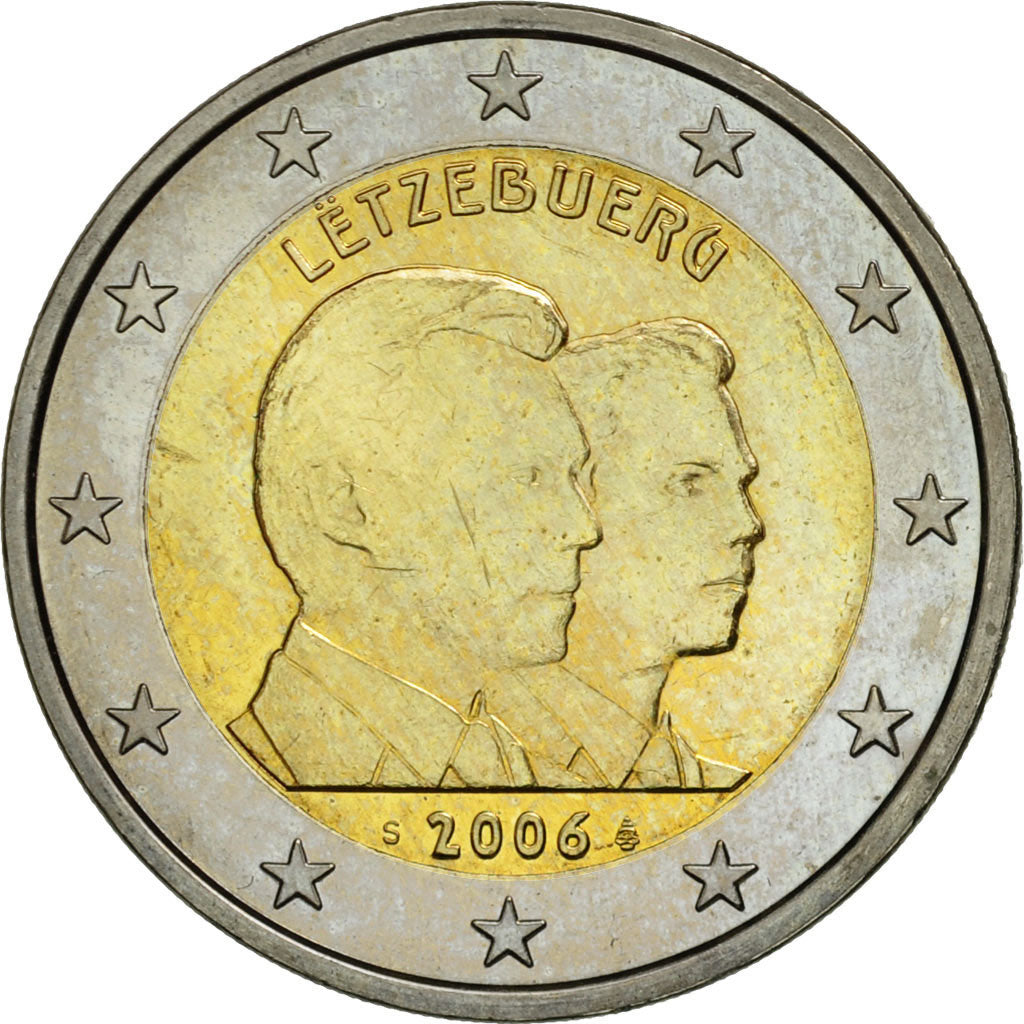 Luxemburgo, 
  
  2 euros, 
  
  Letzebuerg