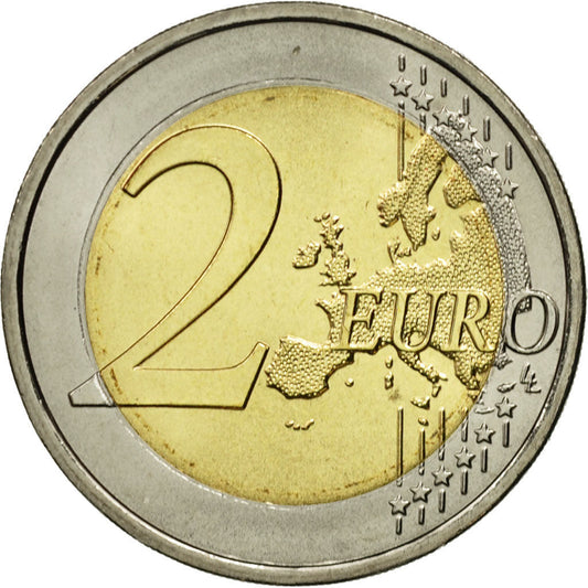Portugal, 
  
  2 euros, 
  
  Bandera