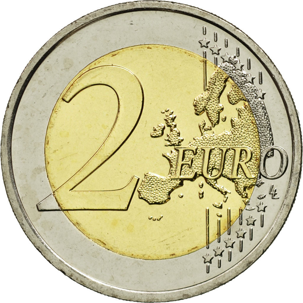 Eslovaquia, 
  
  2 euros, 
  
  Bandera