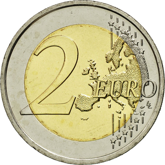 Eslovaquia, 
  
  2 euros, 
  
  Bandera