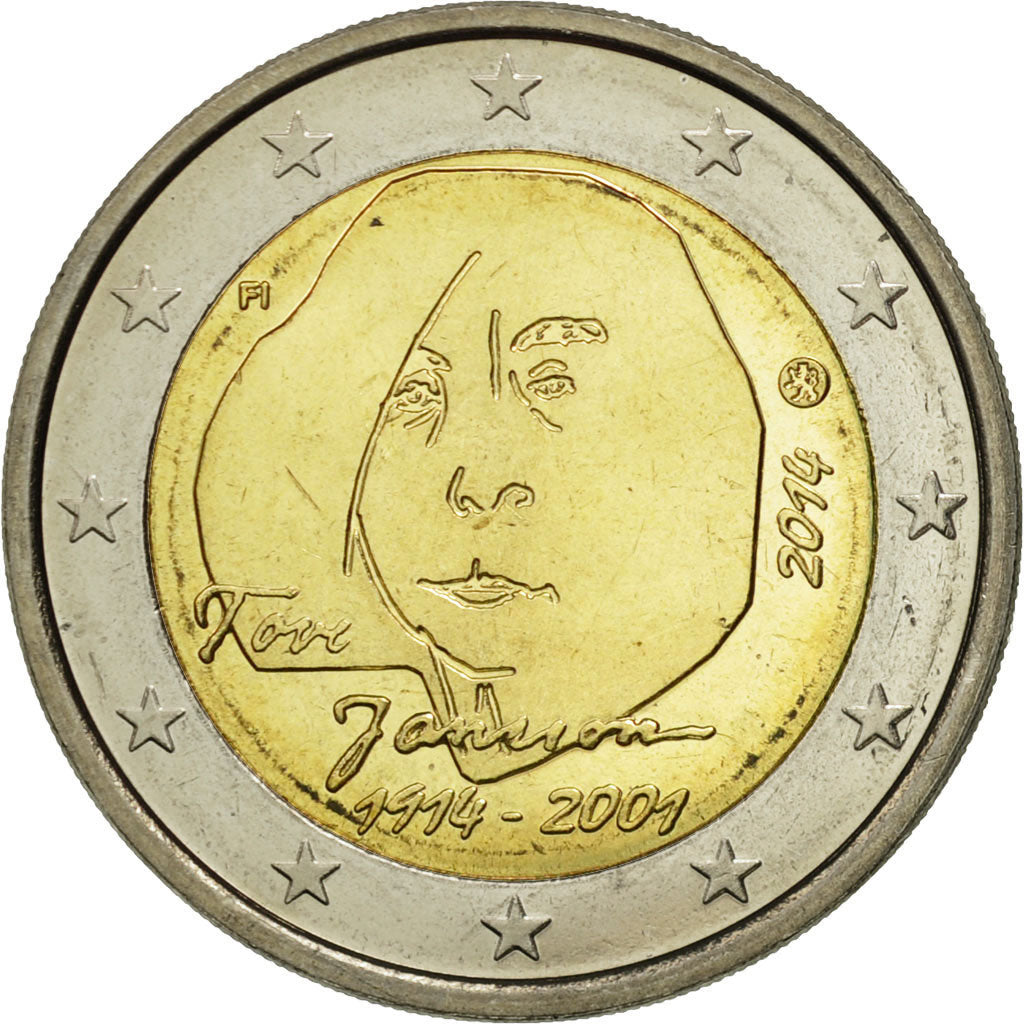 Finlandia, 
  
  2 euros, 
  
  1914-2001