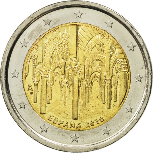España, 
  
  2 euros, 
  
  Cordón