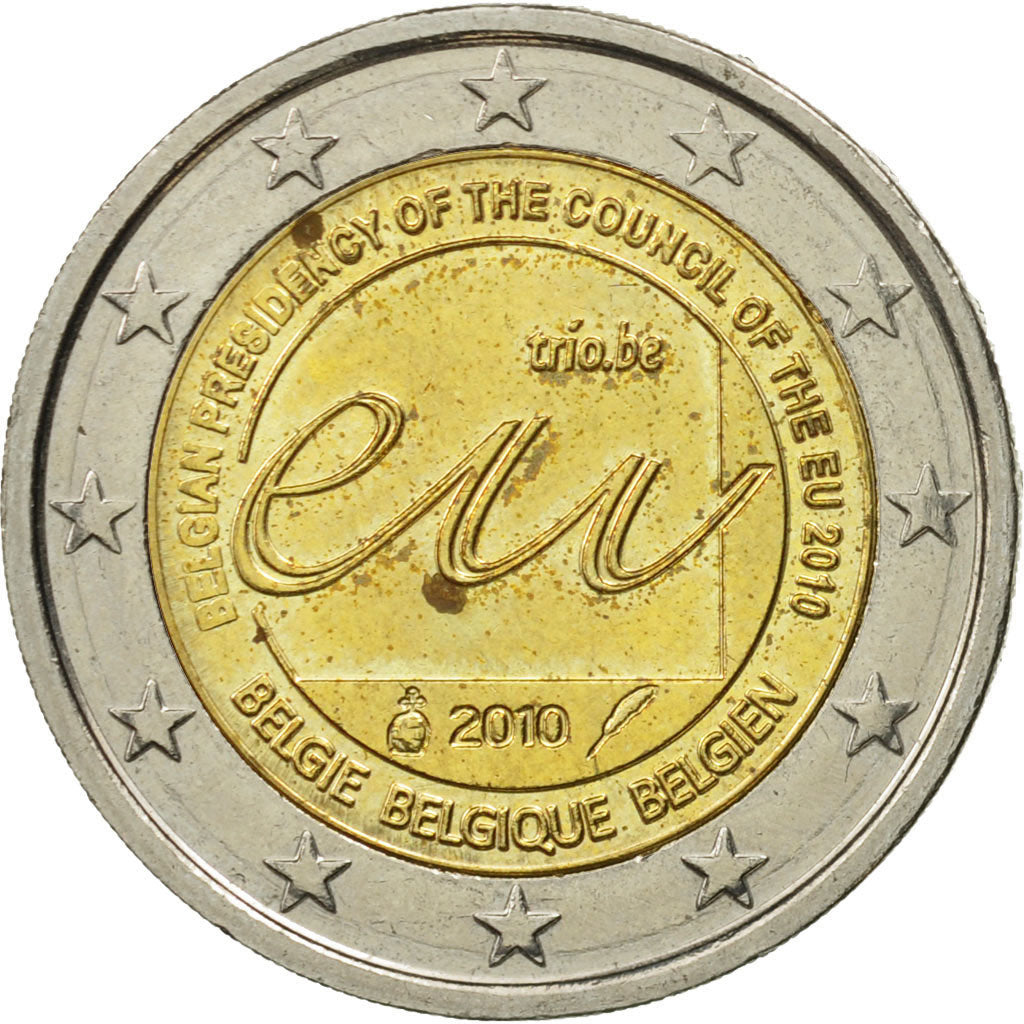 Bélgica, 
  
  2 euros, 
  
  UE