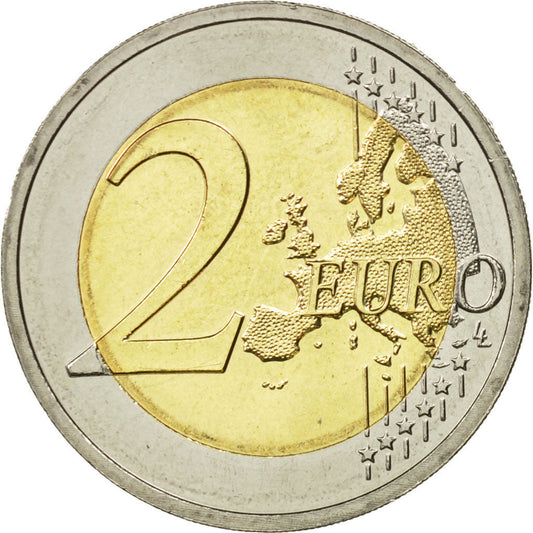 Luxemburgo, 
  
  2 euros, 
  
  Jean Teniente Representante