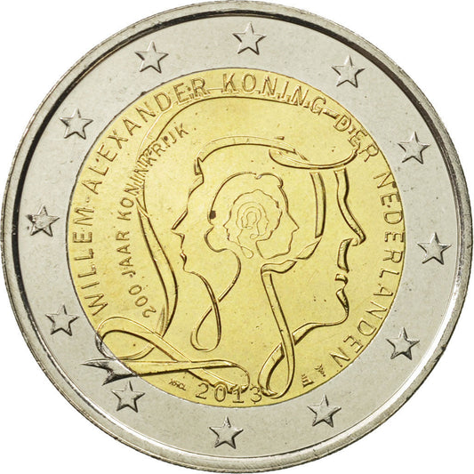 Países Bajos, 

2 euros, 

Fundación