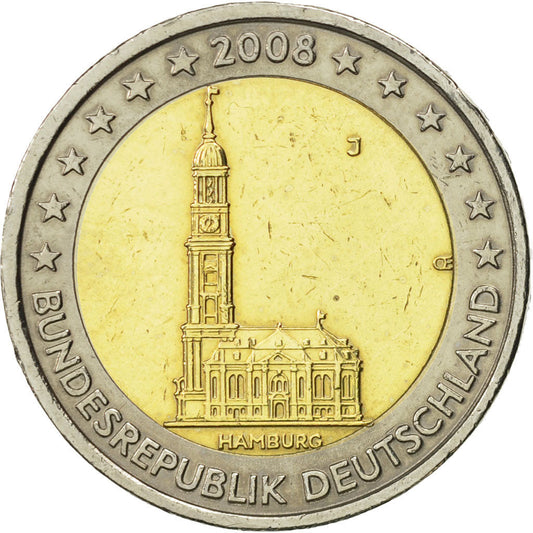 ALEMANIA - REPÚBLICA FEDERAL, 
  
  2 euros, 
  
  República Federal Alemana
