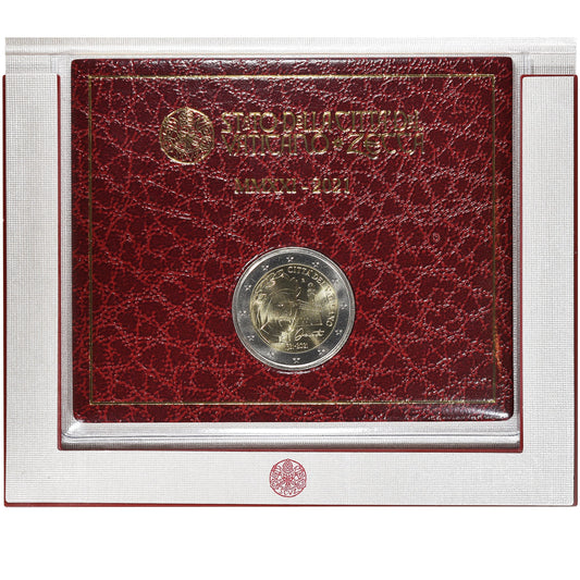 Vaticano, 

2 euros, 

2021