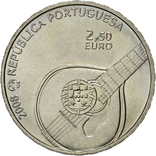 Portugal, 
  
  2-1/2 euros, 
  
  Patrimonio Cultural