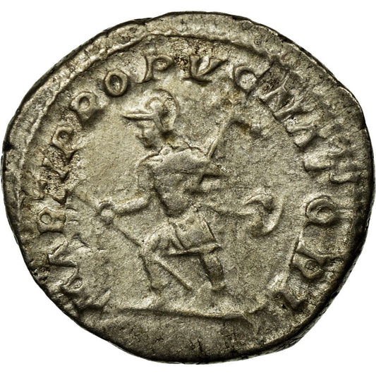 Acuñar, 
  
  Caracalla, 
  
  Denario