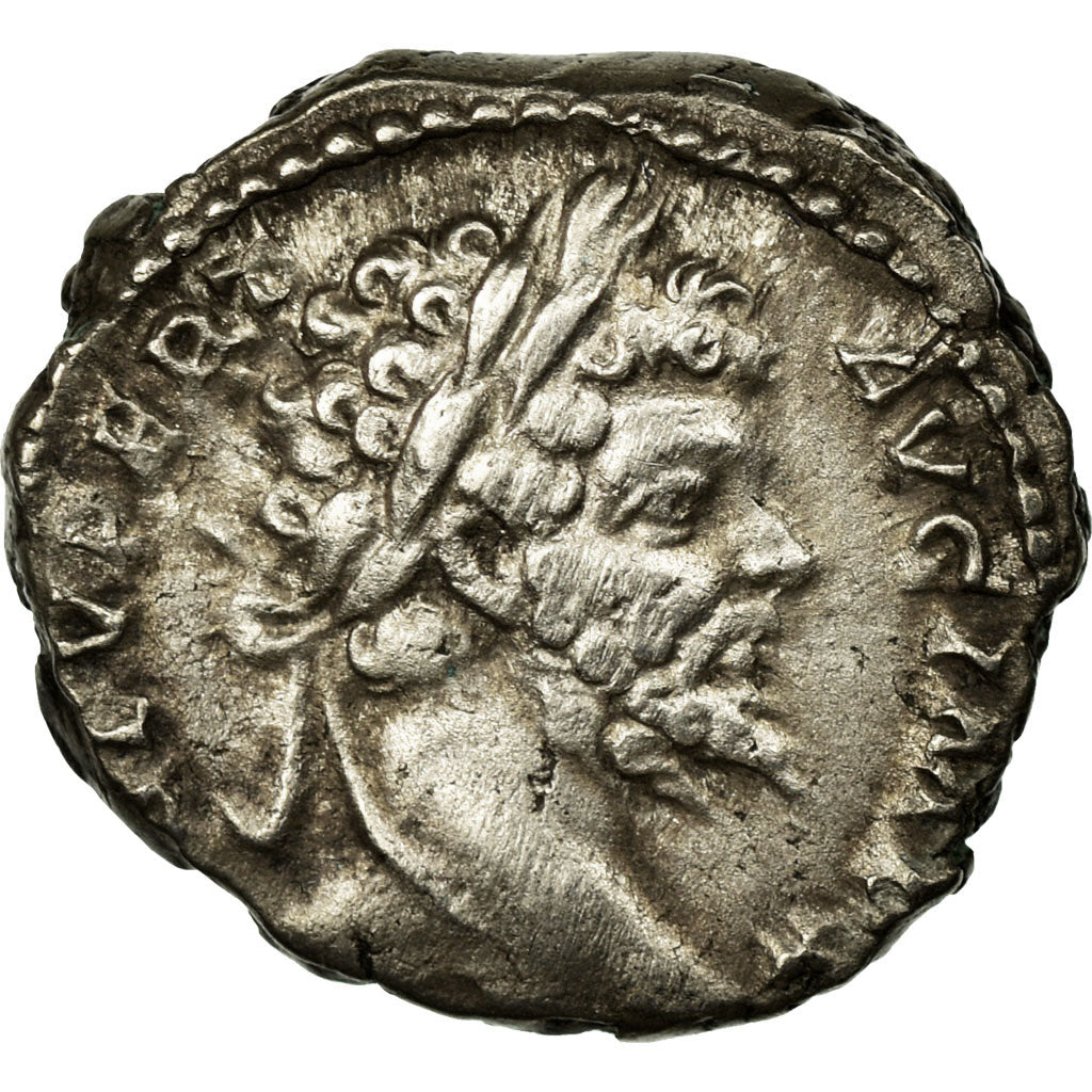Acuñar, 
  
  Septimio Severo, 
  
  Denario