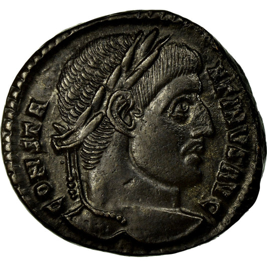 Acuñar, 
  
  Constantino I, 
  
  Follis