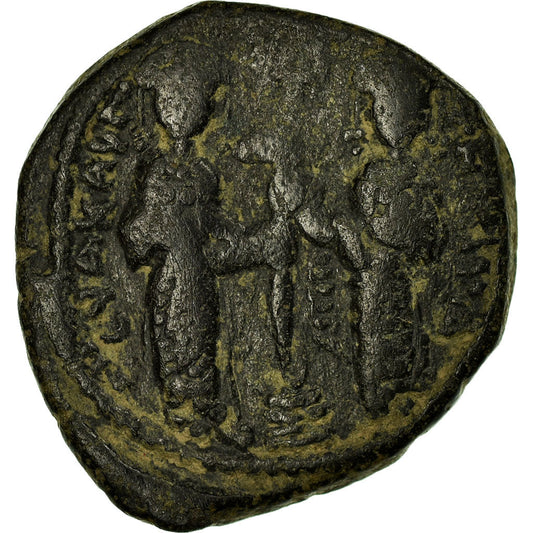 Acuñar, 
  
  Constantino X, 
  
  Follis