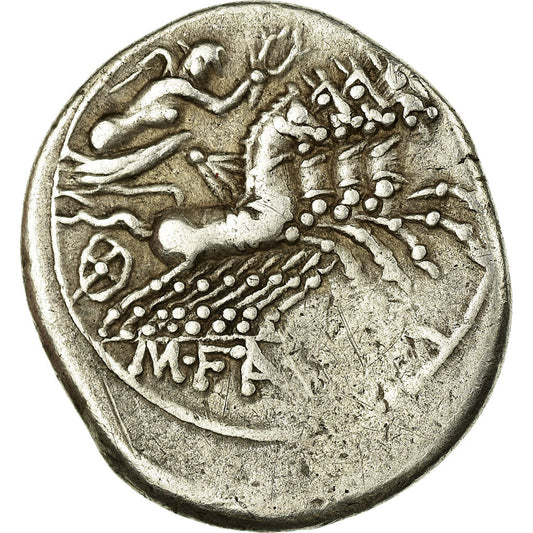 Acuñar, 
  
  Fannia, 
  
  Denario