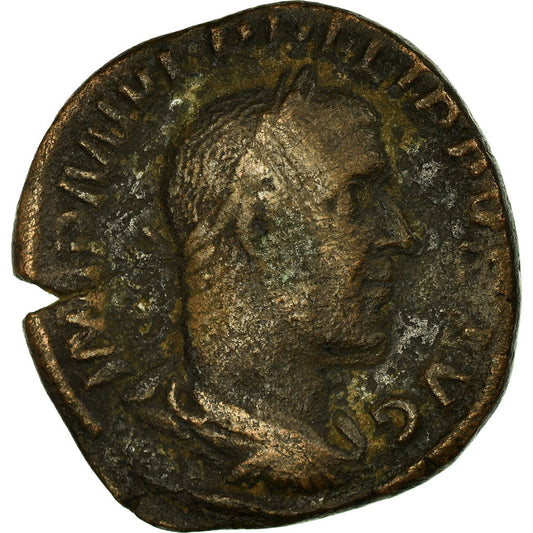 Acuñar, 
  
  Felipe I, 
  
  Sestercio