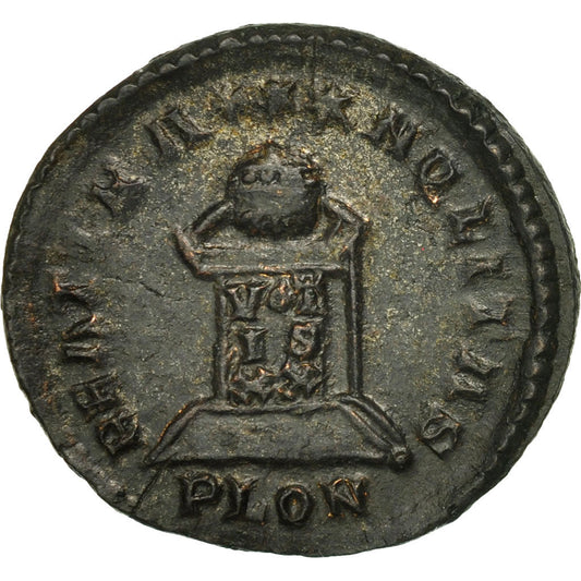 Acuñar, 
  
  Crispo, 
  
  Follis