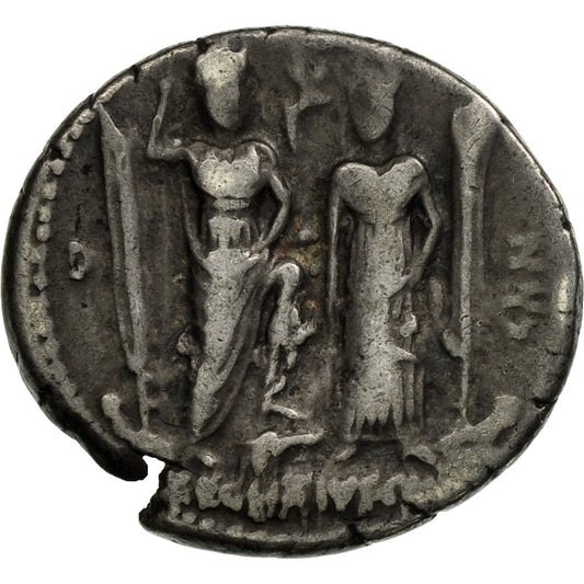Acuñar, 
  
  Egnacia, 
  
  Denario