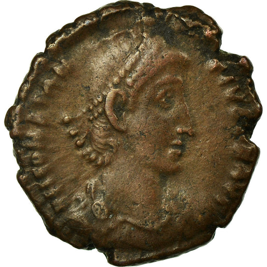 Acuñar, 
  
  Constancio II, 
  
  Media Maiorina