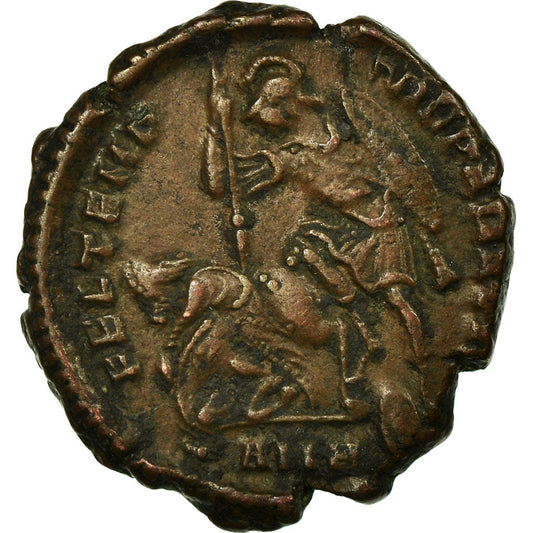 Acuñar, 
  
  Constancio II, 
  
  Media Maiorina