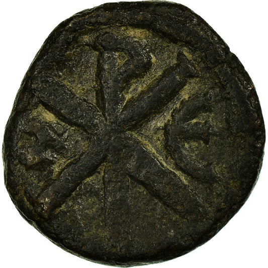 Moneda,

Justino I,

Pentanummium