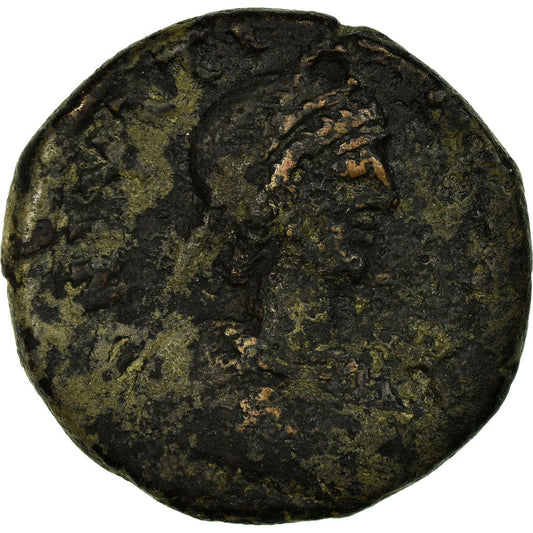 Acuñar, 
  
  Justiniano I, 
  
  Follis