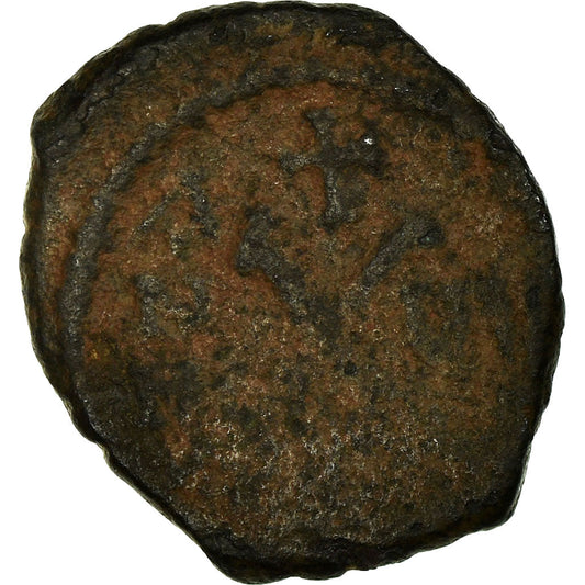 Acuñar, 
  
  Tiberio II Constantino, 
  
  decanumio