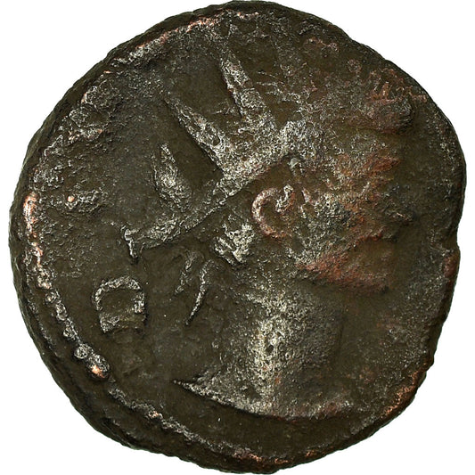 Acuñar, 
  
  Divus Claudio II Gótico, 
  
  Antoniniano