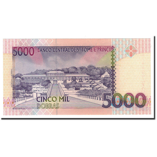 Billete de Santo Tomás y Príncipe, 5000 dobras