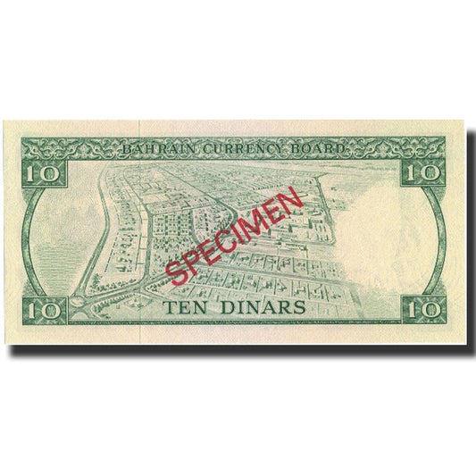Billete de Baréin

10 dinares
