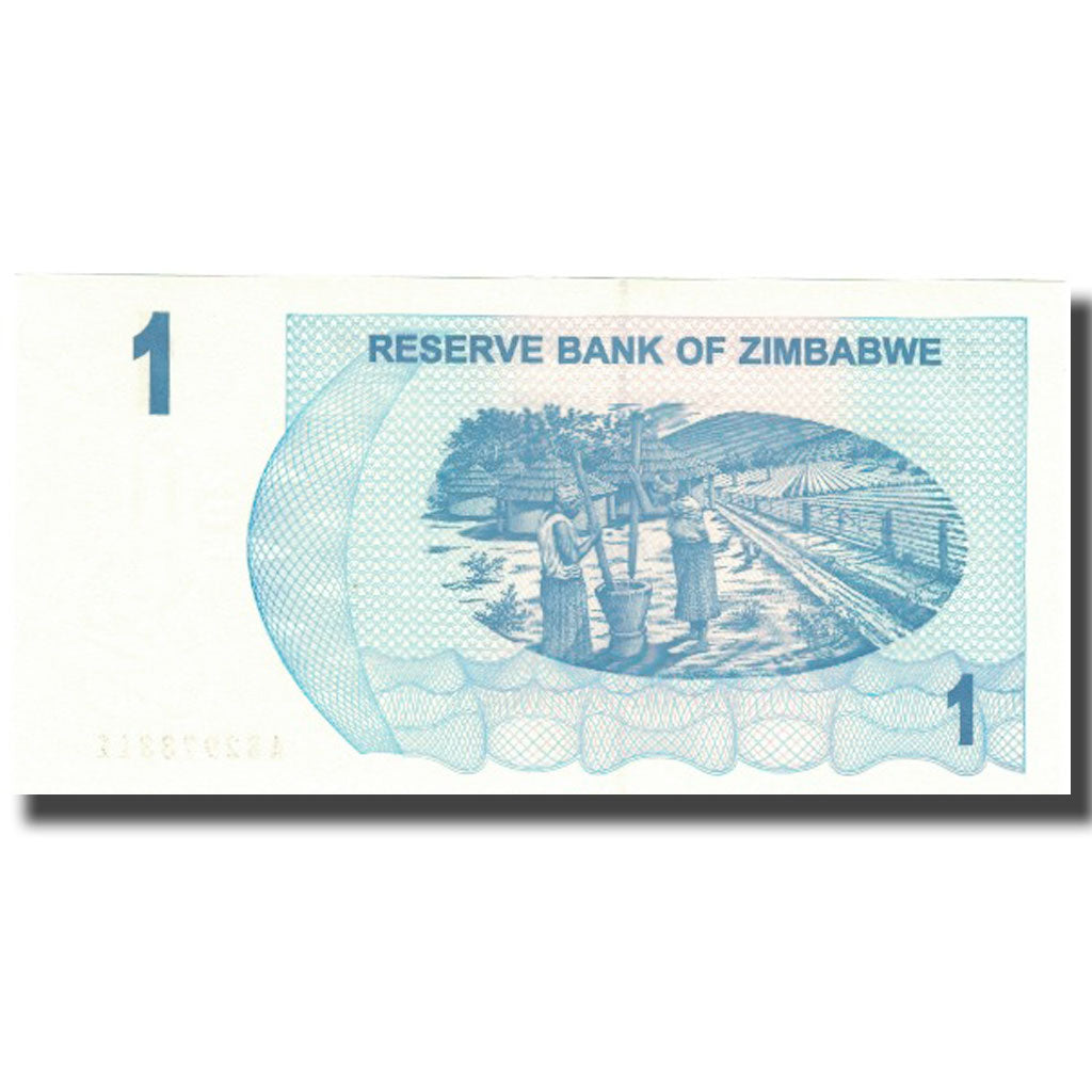 Billete de banco, 

Zimbabue, 

1 dólar