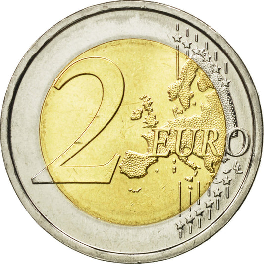 Portugal, 

2 euros, 

10.º aniversario de la Unión Monetaria Europea
