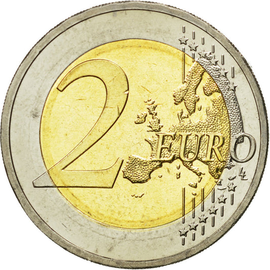 ALEMANIA - REPÚBLICA FEDERAL,

2 euros,

10.º aniversario del emú
