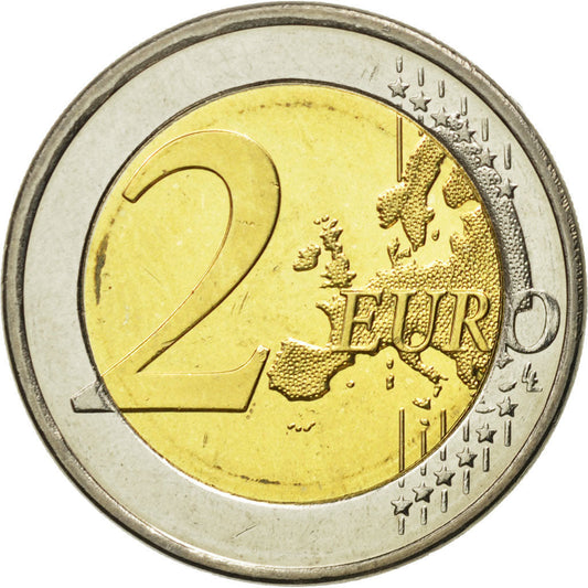 Eslovenia, 

2 euros, 

10.º aniversario de la Unión Monetaria Europea