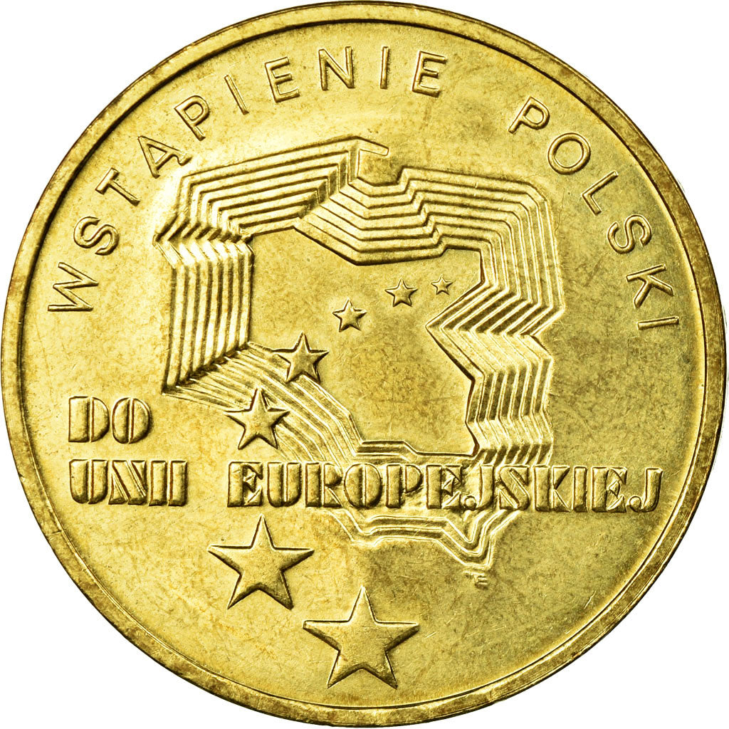 Moneda,

Polonia,

Polonia se incorpora a la Unión Europea