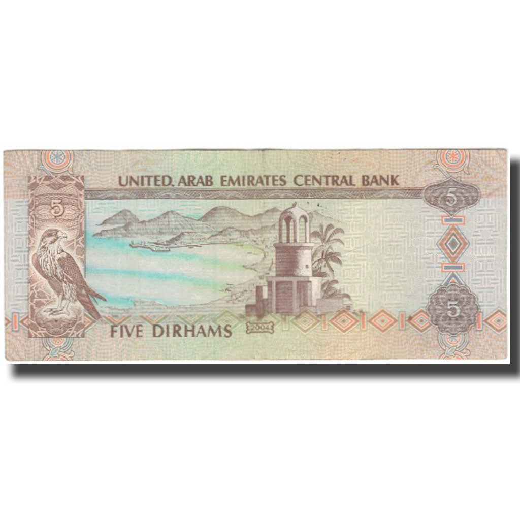 Billete de 5 dírhams

Emiratos Árabes Unidos