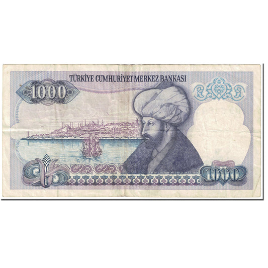 Billete de 1000 liras turcas