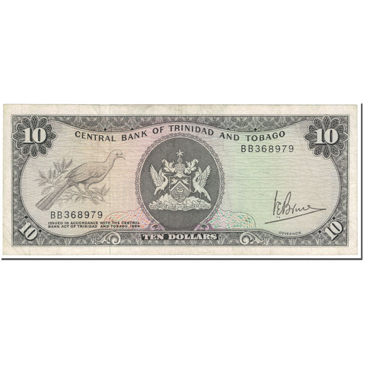 Trinidad y Tobago, 

10 dólares, 

Sin fecha (1964)