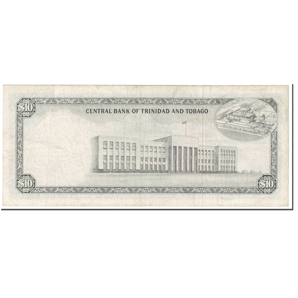 Trinidad y Tobago, 

10 dólares, 

Sin fecha (1964)