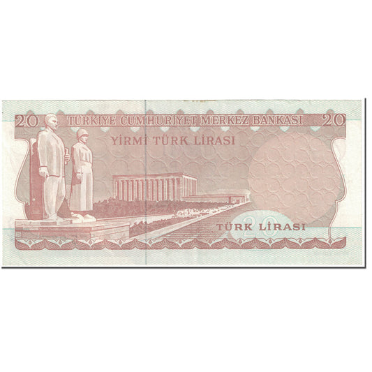 Billete de 20 liras turcas