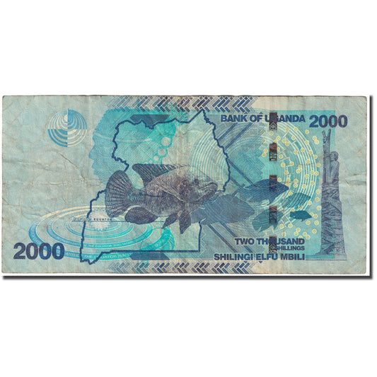 Billete de Uganda, 2000 chelines