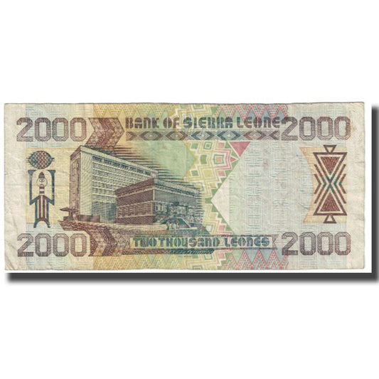 billete de banco, 
  
  Sierra Leona, 
  
  2000 Leones