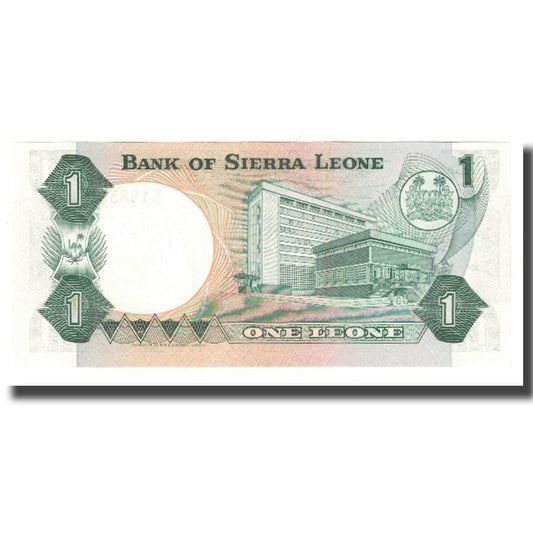 Billete de banco, 

Sierra Leona, 

1 Leona