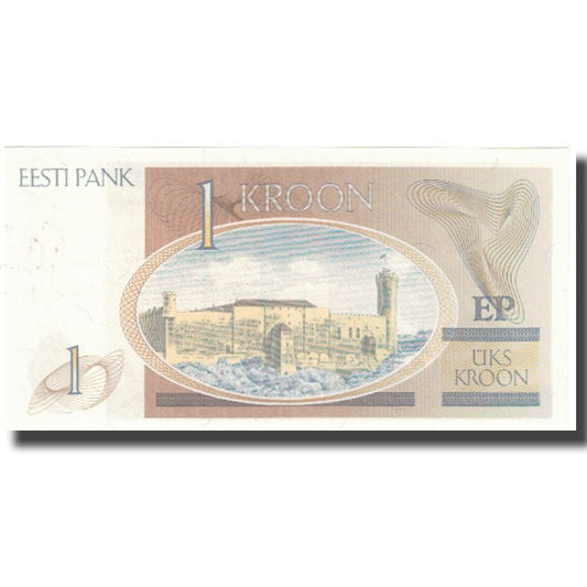 billete de banco, 
  
  Estonia, 
  
  1 corona