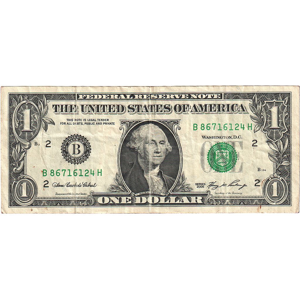 Estados Unidos, 

1 dólar, 

EUR (20-25)