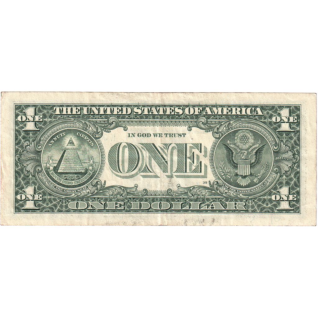 Estados Unidos, 

1 dólar, 

EUR (30-35)