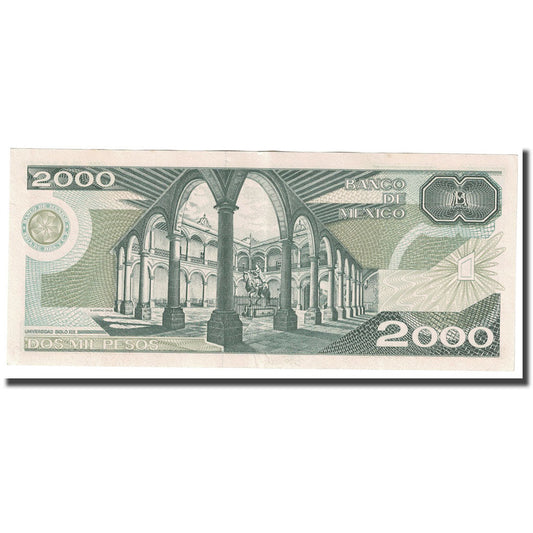 billete de banco, 
  
  México, 
  
  2000 pesos