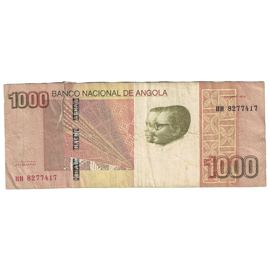 billete de banco, 
  
  Angola, 
  
  500 kwanzas