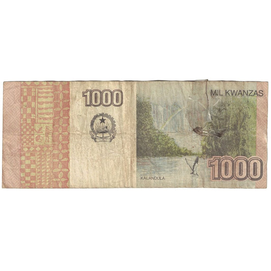 billete de banco, 
  
  Angola, 
  
  500 kwanzas