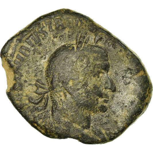 Acuñar, 
  
  Treboniano Galo, 
  
  Como