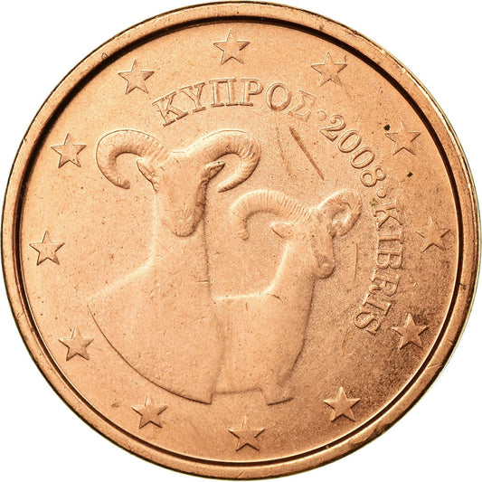 Moneda de Chipre, 2 céntimos de euro
