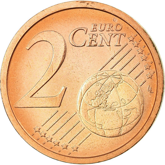CIUDAD DEL VATICANO, 

2 céntimos de euro, 

2012